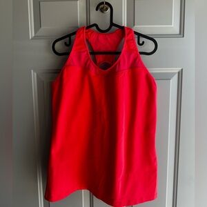 Athleta Neon Pink Racerback Tank Top